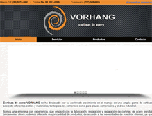 Tablet Screenshot of cortinasvorhang.com